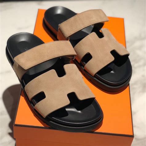 fake hermes mens slippers|hermes men's sandals street style.